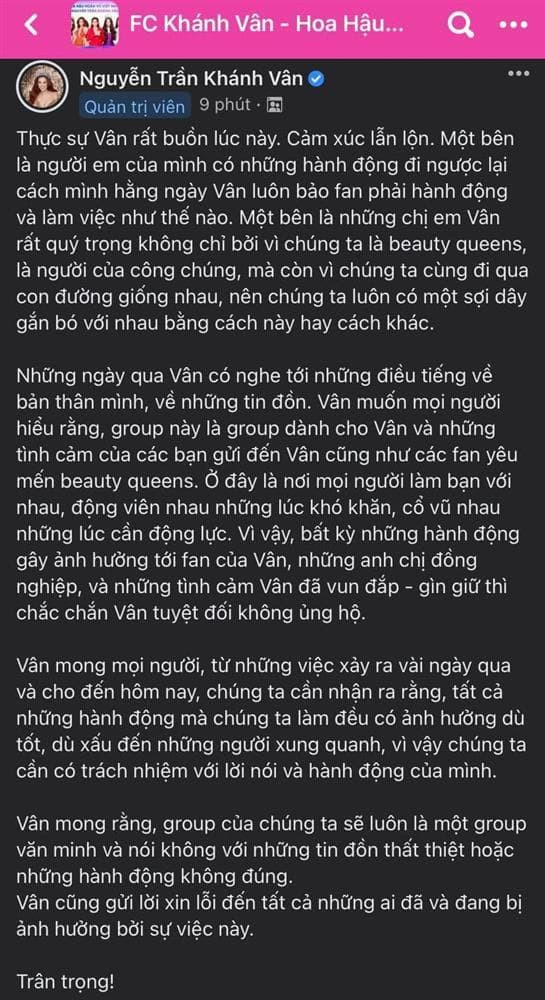 Khánh Vân lên tiếng việc trưởng FC xóc xiểm 3 nàng hậu - Hình 6 Khanh Van len tieng viec truong FC xoc xiem 3 nang hau-Hinh-6