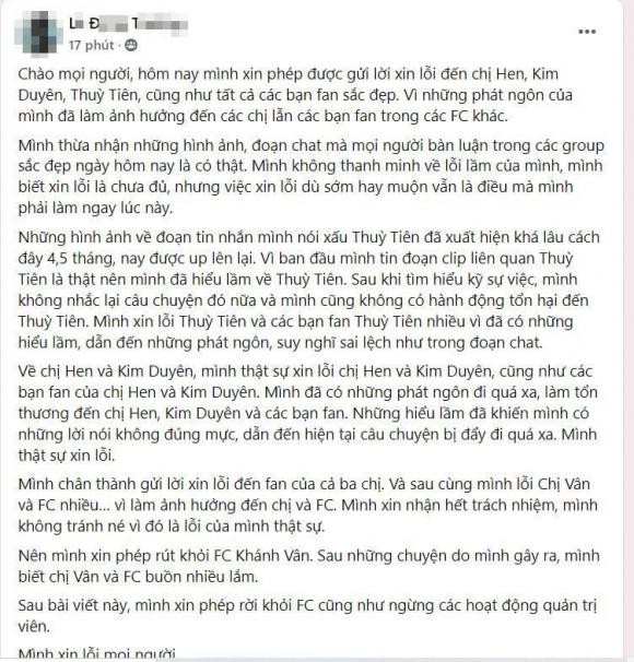 Khánh Vân lên tiếng việc trưởng FC xóc xiểm 3 nàng hậu - Hình 4 Khanh Van len tieng viec truong FC xoc xiem 3 nang hau-Hinh-4