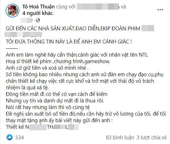 Quốc Thuận tố đích danh người trong nghề vô trách nhiệm - Hình 2 Quoc Thuan to dich danh nguoi trong nghe vo trach nhiem-Hinh-2