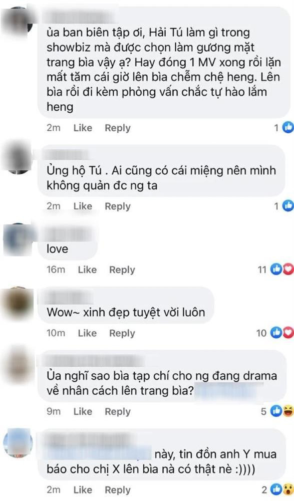 Hải Tú lên bìa tạp chí giữa tin đồn "mua trang" gây tranh cãi - Hình 4 Hai Tu len bia tap chi giua tin don