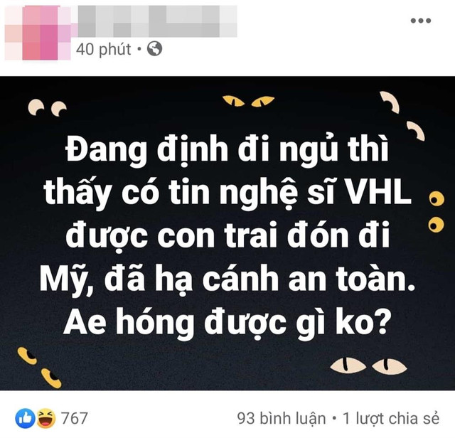 Rộ tin đồn con trai đón Hoài Linh về Mỹ, đã hạ cánh? - Hình 2 Ro tin don con trai don Hoai Linh ve My, da ha canh?-Hinh-2