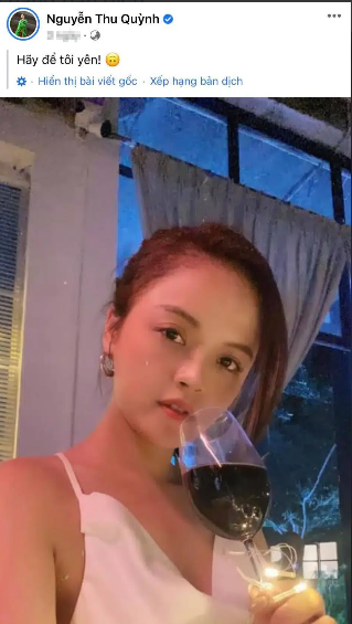 Bạn trai Thu Quỳnh có động thái lạ, nghi vấn cặp đôi "toang"? Ban trai Thu Quynh co dong thai la, nghi van cap doi