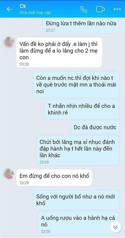 Chồng đánh đập, vợ bế con bỏ đi, nghe lời cầu xin mà ngán ngẩm - Hình 4 Chong danh dap, vo be con bo di, nghe loi cau xin ma ngan ngam-Hinh-4