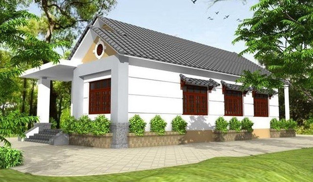 4 kiểu nhà cấp 4 mái thái chi phí 150 triệu đẹp long lanh - Hình 2 4 kieu nha cap 4 mai thai chi phi 150 trieu dep long lanh-Hinh-2