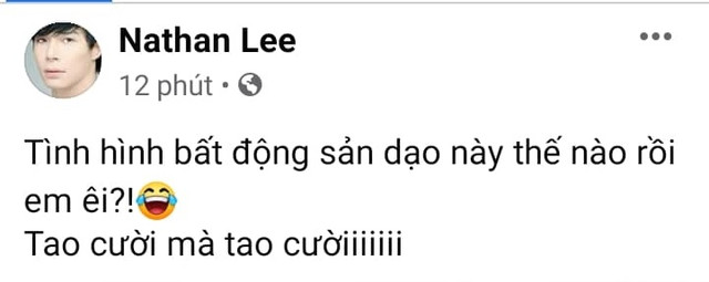 Nathan Lee tung tin nhắn vạch trần Ngọc Trinh mua đất ảo? - Hình 3 Nathan Lee tung tin nhan vach tran Ngoc Trinh mua dat ao?-Hinh-3