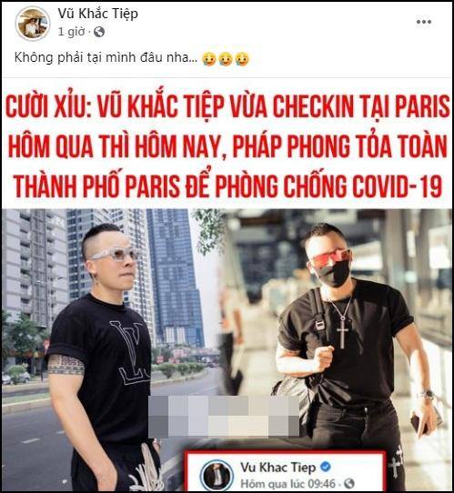Vũ Khắc Tiệp chọn 3 nơi casting, cả 3 bị phong tỏa vì COVID-19 - Hình 2 Vu Khac Tiep chon 3 noi casting, ca 3 bi phong toa vi COVID-19-Hinh-2