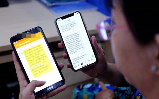 Giả mạo trang web, tin nhắn từ ngân hàng để chiếm đoạt tài sản Gia mao trang web, tin nhan tu ngan hang de chiem doat tai san
