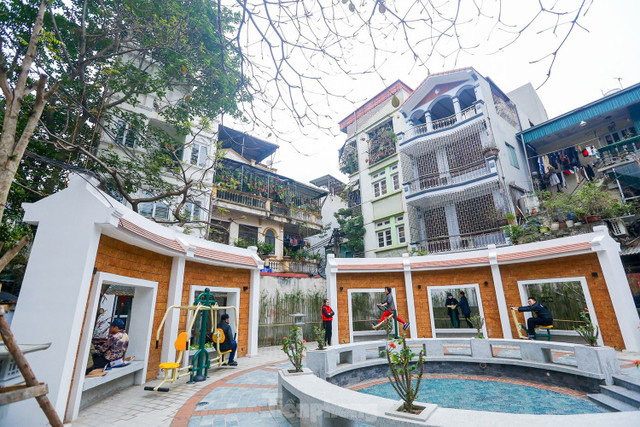 'Giếng làng' độc đáo giữa nội đô Hà Nội - Hình 3 'Gieng lang' doc dao giua noi do Ha Noi-Hinh-3