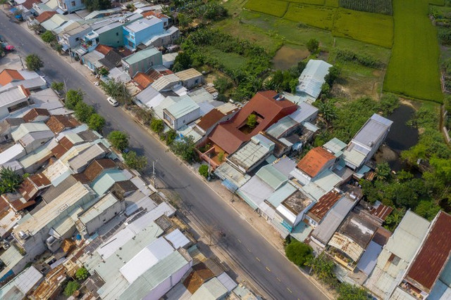 Ấn tượng ngôi nhà cấu trúc xoắn ốc ở Quảng Nam - Hình 2 An tuong ngoi nha cau truc xoan oc o Quang Nam-Hinh-2