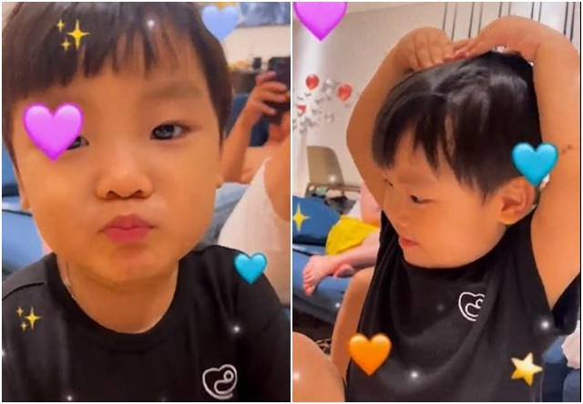 Quý tử mừng sinh nhật Hòa Minzy, nói một câu làm mẹ vỡ òa - Hình 2 Quy tu mung sinh nhat Hoa Minzy, noi mot cau lam me vo oa-Hinh-2