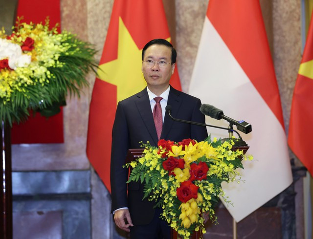 Chủ tịch nước Võ Văn Thưởng hội đàm với Tổng Thống Indonesia Joko Widodo - Hình 6 Chu tich nuoc Vo Van Thuong hoi dam voi Tong Thong Indonesia Joko Widodo-Hinh-6