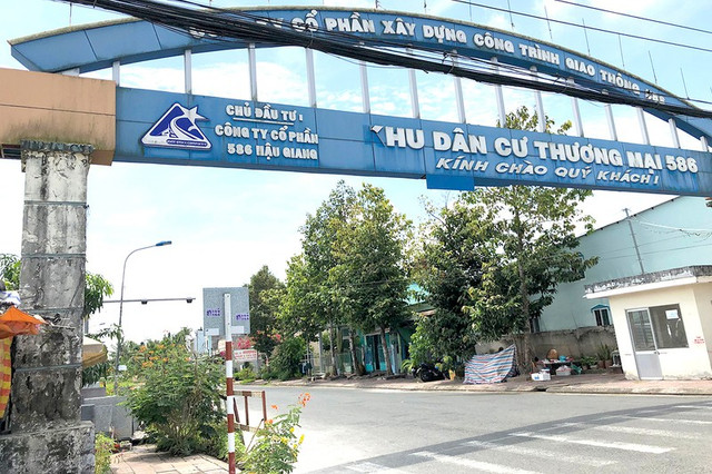 Nhiều sai phạm tại dự án khu dân cư 586 Hậu Giang - Hình 2 Nhieu sai pham tai du an khu dan cu 586 Hau Giang-Hinh-2