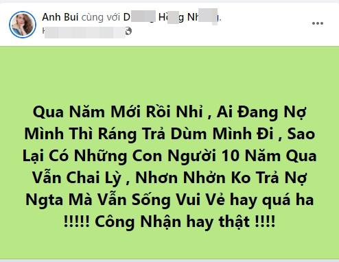 Em gái Thanh Thảo đòi nợ gắt, chỉ đích danh kẻ quỵt tiền - Hình 2 Em gai Thanh Thao doi no gat, chi dich danh ke quyt tien-Hinh-2