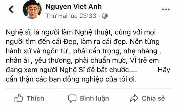Cát Phượng phản ứng gắt về lời nhắc nhở của nghệ sĩ Việt Anh Cat Phuong phan ung gat ve loi nhac nho cua nghe si Viet Anh