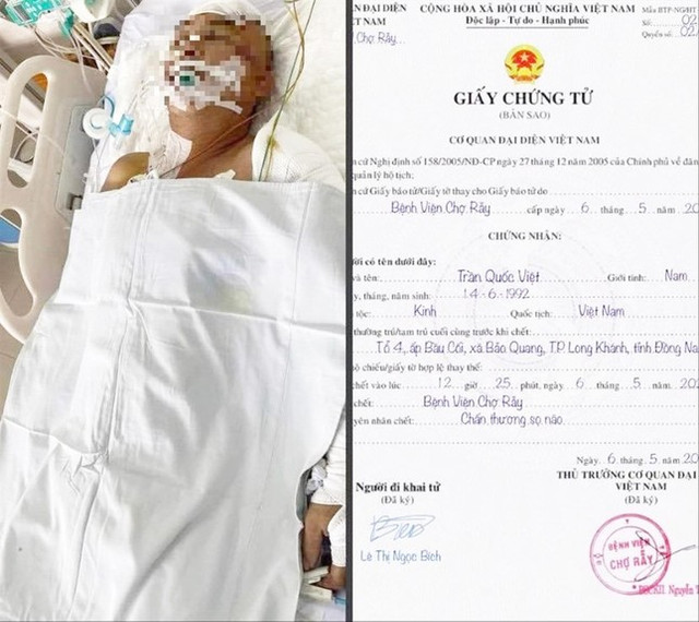 Làm giả giấy báo tử để lừa đảo Lam gia giay bao tu de lua dao