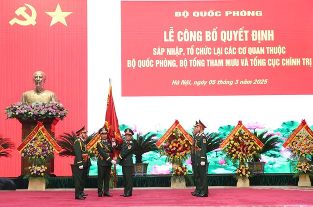 Bộ Quốc phòng công bố quyết định sáp nhập, tổ chức lại một số cơ quan - Hình 2 Bo Quoc phong cong bo quyet dinh sap nhap, to chuc lai mot so co quan-Hinh-2
