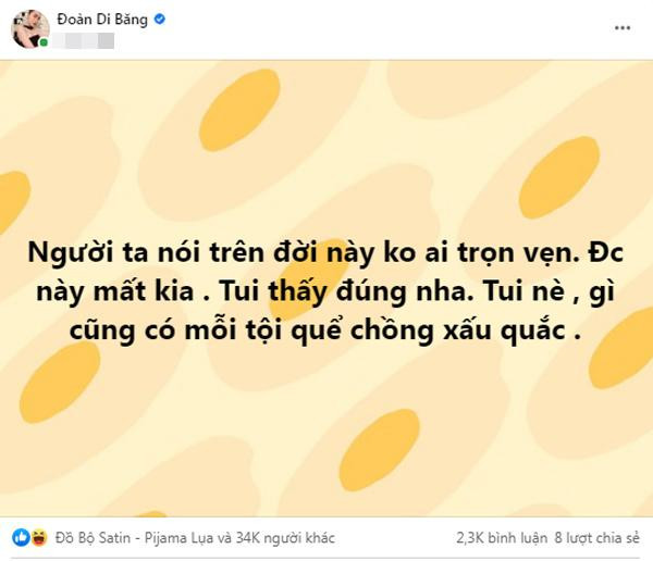 Đoàn Di Băng than thở lấy phải chồng giàu nhưng quá xấu Doan Di Bang than tho lay phai chong giau nhung qua xau