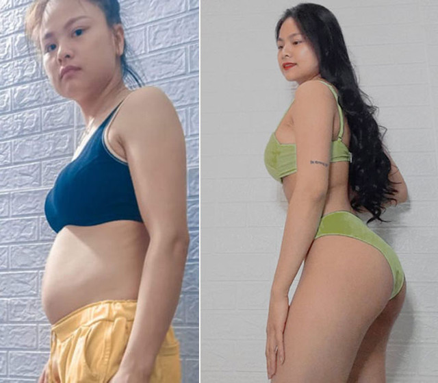 Bị chê “dáng quả táo cắm que”, cô gái “lột xác” ngoạn mục Bi che “dang qua tao cam que”, co gai “lot xac” ngoan muc