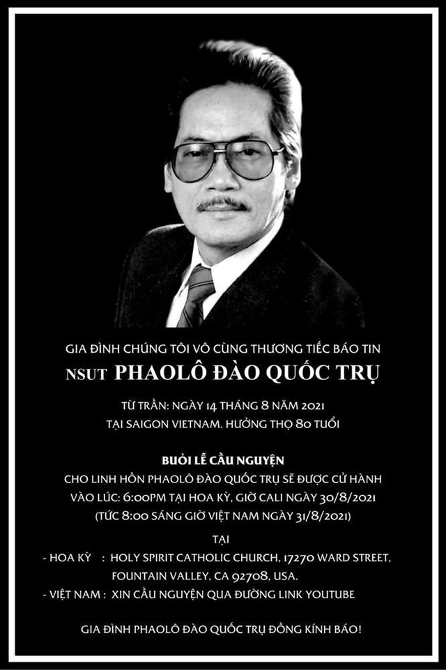 Tro cốt NSƯT Quốc Trụ về nhà, Hà Kiều Anh thông tin tang lễ - Hình 4 Tro cot NSUT Quoc Tru ve nha, Ha Kieu Anh thong tin tang le-Hinh-4