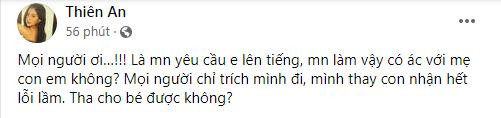 Thiên An cầu xin khi con gái chung với Jack bị "lập bàn thờ" - Hình 3 Thien An cau xin khi con gai chung voi Jack bi
