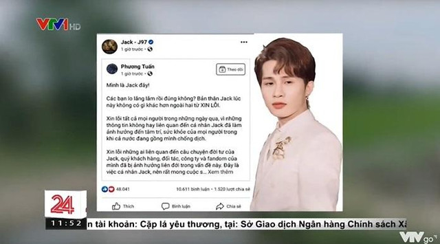 Bê bối Jack lên thẳng VTV1, sánh ngang Ngô Diệc Phàm - Hình 3 Be boi Jack len thang VTV1, sanh ngang Ngo Diec Pham-Hinh-3