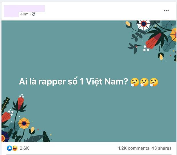 Ai là rapper số 1 Việt Nam? - Hình 2 Ai la rapper so 1 Viet Nam?-Hinh-2