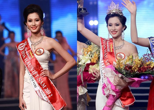 Hoa hậu Việt Nam: Mai Phương Thúy cao nhất, ai thấp nhất? - Hình 13 Hoa hau Viet Nam: Mai Phuong Thuy cao nhat, ai thap nhat?-Hinh-13