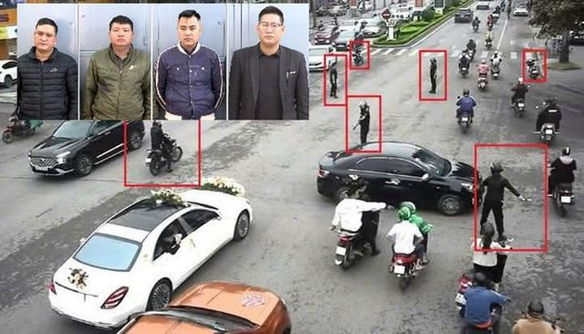 Vụ dẹp đường cho đoàn xe đám cưới: Bất ngờ về giám đốc - Hình 2 Vu dep duong cho doan xe dam cuoi: Bat ngo ve giam doc-Hinh-2
