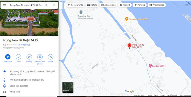 Sự thật Đền thờ Tổ nghiệp của Hoài Linh bị Google Maps đổi tên - Hình 4 Su that Den tho To nghiep cua Hoai Linh bi Google Maps doi ten-Hinh-4