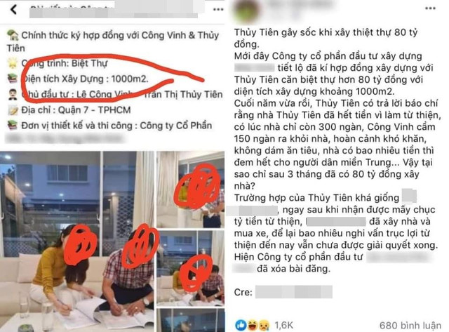 Dân mạng chất vấn 7 bất thường việc Thủy Tiên xây biệt thự mới - Hình 5 Dan mang chat van 7 bat thuong viec Thuy Tien xay biet thu moi-Hinh-5