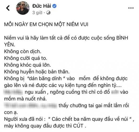 Lên tiếng kêu oan, Đức Hải bị dân mạng chỉ trích: Lại dối trá - Hình 6 Len tieng keu oan, Duc Hai bi dan mang chi trich: Lai doi tra-Hinh-6