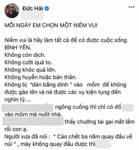 NSƯT Đức Hải lên tiếng về clip phản cảm và phát ngôn thô tục - Hình 3 NSUT Duc Hai len tieng ve clip phan cam va phat ngon tho tuc-Hinh-3