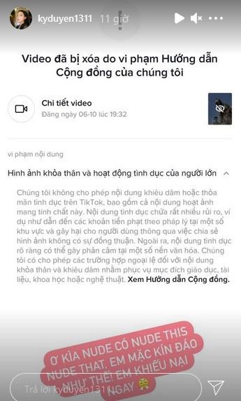 Hoa hậu Kỳ Duyên bị báo cáo vi phạm "ảnh khỏa thân và tình dục" - Hình 4 Hoa hau Ky Duyen bi bao cao vi pham