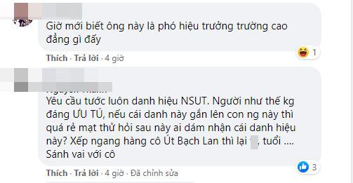 Đức Hải mất chức Phó Hiệu trưởng, dân mạng: “Cần tước luôn NSƯT“ - Hình 4 Duc Hai mat chuc Pho Hieu truong, dan mang: “Can tuoc luon NSUT“-Hinh-4