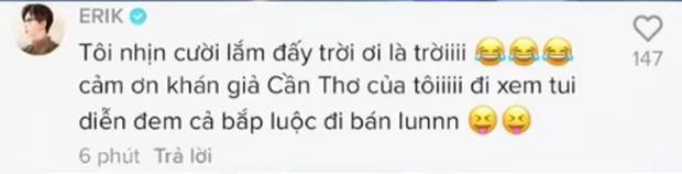 Chuyện buồn cười của Erik: Hát đang hăng fan hô 'bắp luộc đê' - Hình 2 Chuyen buon cuoi cua Erik: Hat dang hang fan ho 'bap luoc de'-Hinh-2
