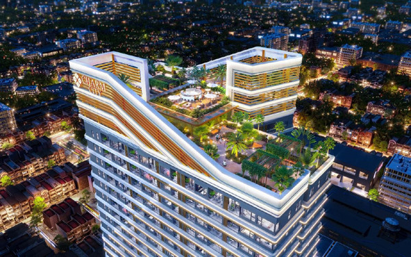 Căn hộ kết nối thiên nhiên với hai ban công ở Dĩ An ảnh 4 Căn hộ kết nối thiên nhiên với hai ban công ở Dĩ An ảnh 4