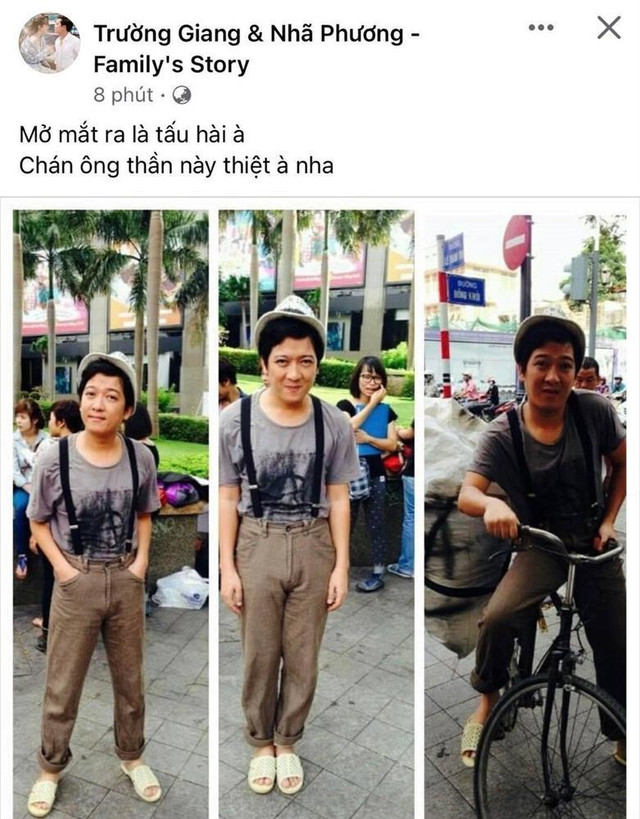 Nhã Phương cứ sơ hở là "dìm hàng" Trường Giang tơi tả Nha Phuong cu so ho la