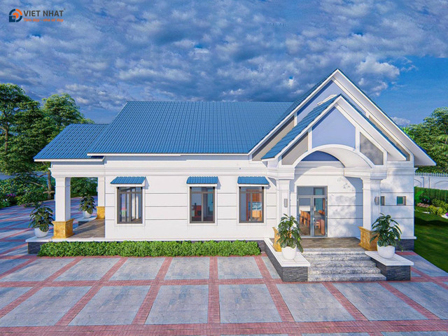 Những mẫu nhà cấp 4 được săn đón với thiết kế độc đáo - Hình 3 Nhung mau nha cap 4 duoc san don voi thiet ke doc dao-Hinh-3