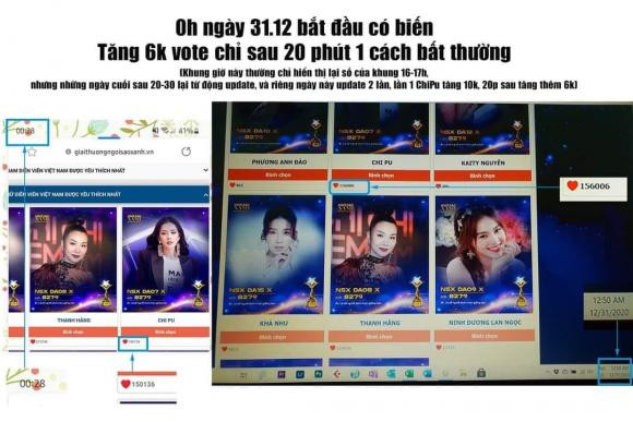 Bằng chứng tố Chi Pu "chơi dơ" để tranh giải Ngôi Sao Xanh? - Hình 4 Bang chung to Chi Pu