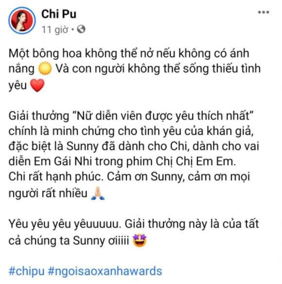 Bằng chứng tố Chi Pu "chơi dơ" để tranh giải Ngôi Sao Xanh? Bang chung to Chi Pu