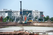 Cận cảnh công viên gần 290 tỷ đồng ở Hà Nội sắp hoàn thành 