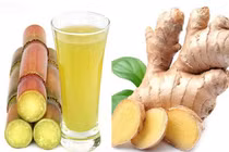 Nước mía nấu với gừng có tác dụng gì?