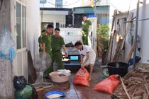 Nghệ An phát hiện 1,5 tấn sản phẩm mỡ động vật không rõ nguồn gốc