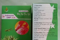 Viên giảm cân Hồng Hạc Phục Linh chứa 3 chất cấm nguy hiểm