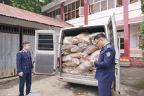 Cao Bằng phát hiện hơn 2,2 tấn lá cây thuốc lá khô không rõ nguồn gốc