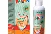 Thu hồi lô dầu gội dược liệu Nakids làm sạch chấy