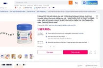 Các sàn thương mại điện tử đồng loạt gỡ bỏ sữa ByHeart nhiễm khuẩn