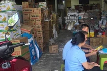 Tiêu huỷ thực phẩm nước cốt dừa Chaokoh, kẹo đắng nhập lậu