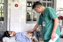 Phẫu thuật cứu sống bệnh nhân 52 tuổi ở Lào Cai tắc ruột hoại tử