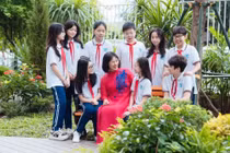 Học sinh Trường THCS Cầu Giấy. Ảnh: NTCC/Ảnh congluan.vn
